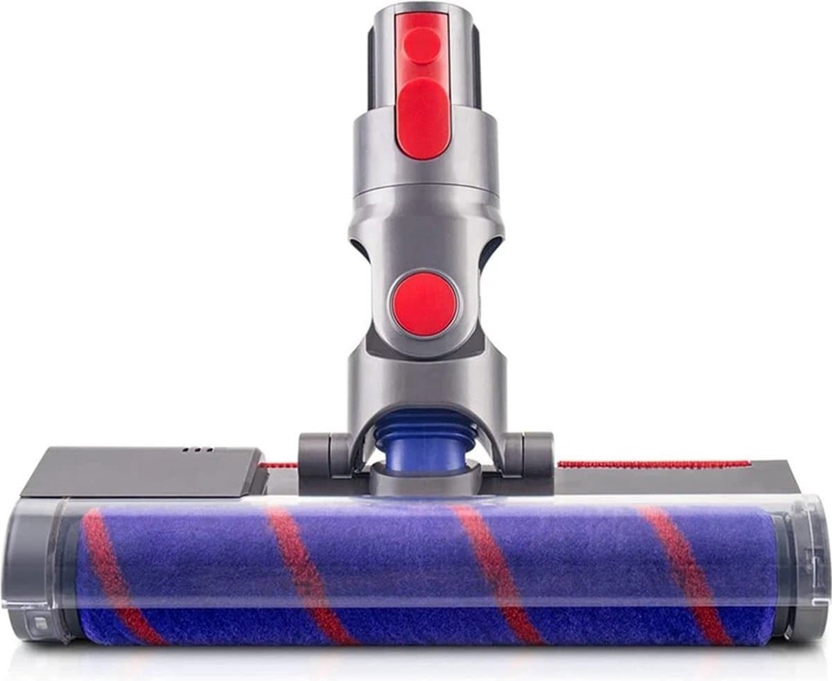 Shenna Commerce - Gemotoriseerde roterende Stofzuigerborstel -Compatible met Dyson V7 V8 V10 V11 V15 - Stofzuiger opzetstuk - Directe aandrijving – Accessoires - Vloerborstel met laser lighting voor tapijten en harde vloeren — afbeelding 1