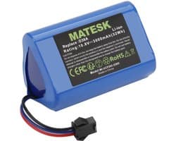 Stofzuigeraccu - 10,8 V 3000 mAh - Geschikt voor Ecovacs Deebot