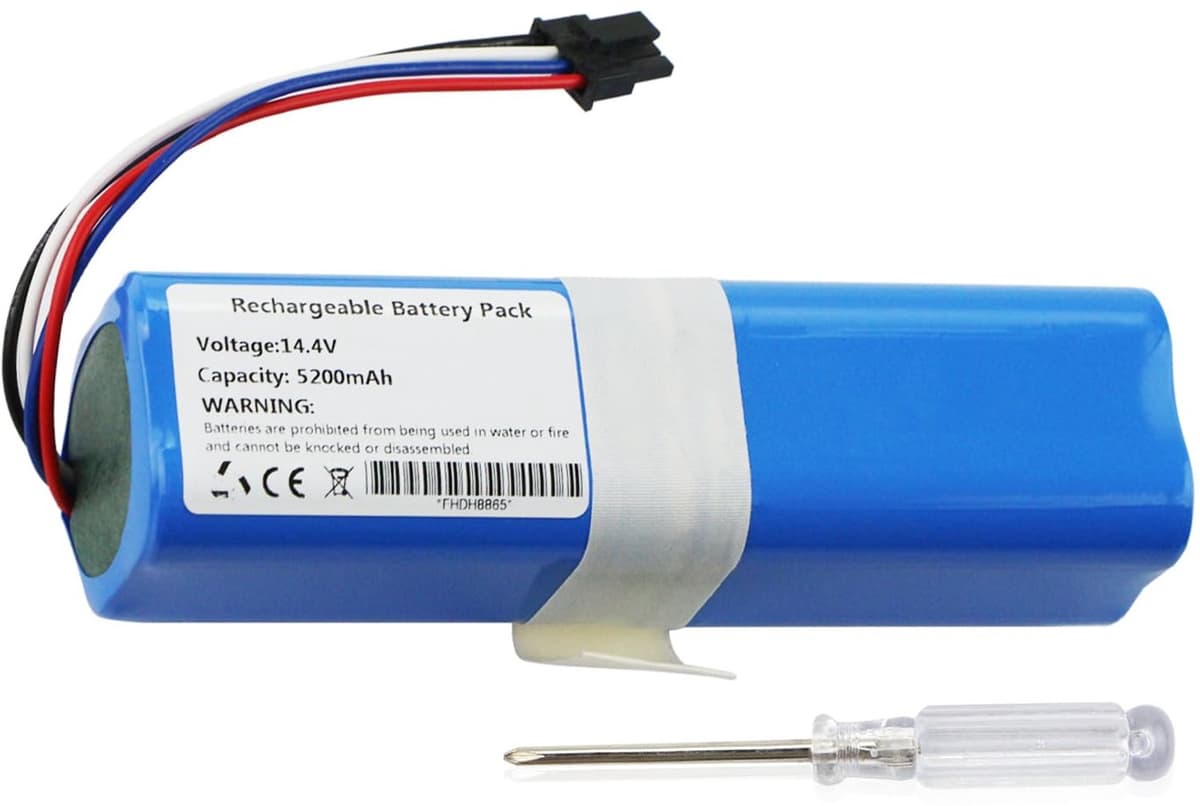 Accu voor D9 D10 Plus L10 Pro Stofzuiger 5200mAh — afbeelding 1