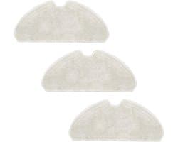 Reserveonderdelen, 3 stuks wisdoeken, Geschikt voor Dreame D10S, D10S Pro, D9 Max Gen 2, D9 Max White, F9 Pro robotstofzuiger, reserveonderdelen, vervangende dweilpad