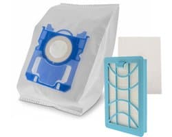 Kleanburg® onderhoudsset geschikt voor Philips Performer Compact, 10 stofzuigerzakken, motorfilter, HEPA filter, vervangt onder meer CP1352/01 en 432200494411