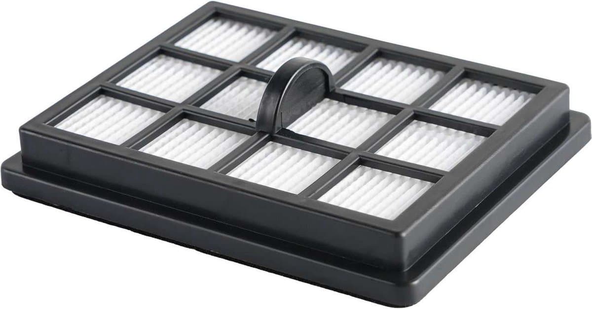 Hyundai Electronics - Cyclonic Vacuum Cleaner - 800W - Black gold - Exhaust HEPA filter square — afbeelding 1