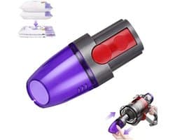 Deze stofzak is ontworpengeschikt voor Dyson stofzuigers en is geschikt voor stofzuigers, accessoires en zuigmonden. De maximale zuigmonddiageschikt voorer is 26 mm en de zak is geschikt voor de Dyson V7, V8, V10, V11, V15 en Gen5 serie stofzuigers.