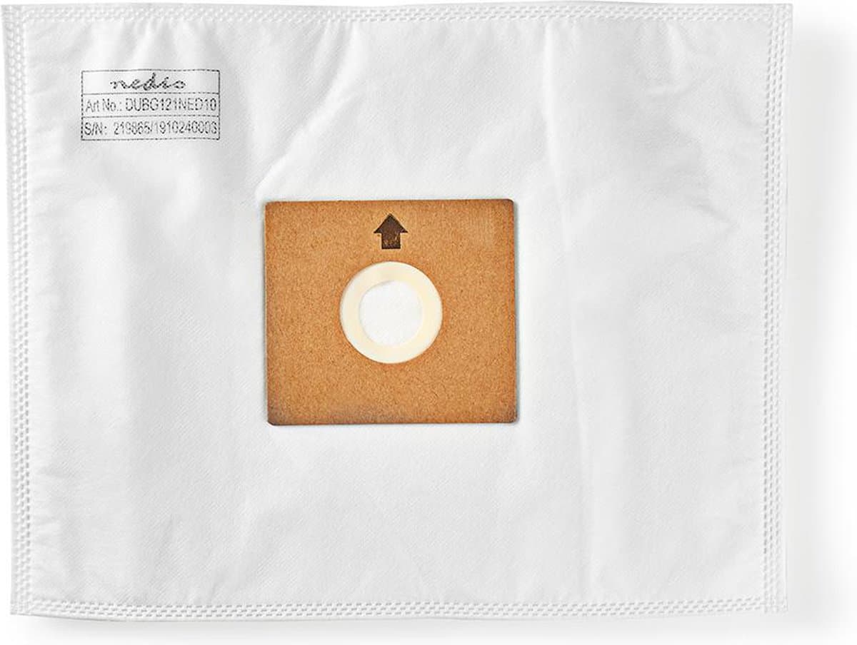 Nedis Stofzuigerzak - 10 Stuks - Synthetisch - Meest verkocht voor: Nedis VCBG300-Series - Wit — afbeelding 1