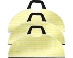Geschikt voor shark RV2410WD RV2610WD RV2610WA veegmachine robotsleepmat 3 stuks