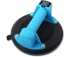 Elektrische zuignap - Tegel lifter - Materiaal verplaatsen - 260 kg draagkracht - 7 uur looptijd - Blauw