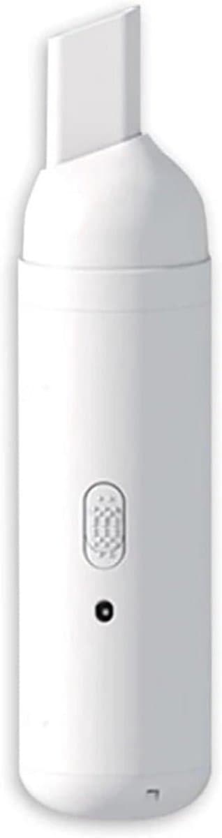 Draagbare Mini Stofzuiger - Handstofzuiger Auto Desktop - Snel Kruimels Verwijderen - Ergonomisch Handvatontwerp - 4.1x4.1x17.5 cm - One Color — afbeelding 1