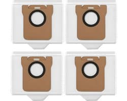 4x stofzuigerzakken geschikt voor Dreame L10 Ultra, L10s Ultra, L20 Ultra, L10s Pro - Stofzakken stofzuigzak