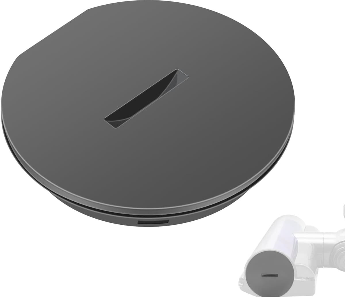 Vloerborstelkop - Ingebouwde Eindkap - Compatibel met Dyson V7/V8/V10/V11 - Hoogwaardig Kunststof - Duurzaam - Eenvoudig te Installeren - Stofzuigerborstel — afbeelding 1