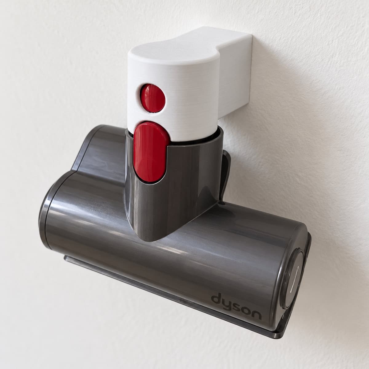 Wandhouder geschikt voor Dyson V7 V8 V10 V11 V15 accessoires – Losse accessoirehouder – Wit — afbeelding 1