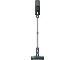 Achaté Steelstofzuiger V2 – Steelstofzuiger Draadloos & Draadloze Stofzuiger – Stofzuiger Zonder Zak 300W – Handstofzuiger & Kruimeldief Snoerloos – Kruimelzuiger – HEPA Filter – 4 Opzetstukken – LED – Wandmontage – 50 min Accu