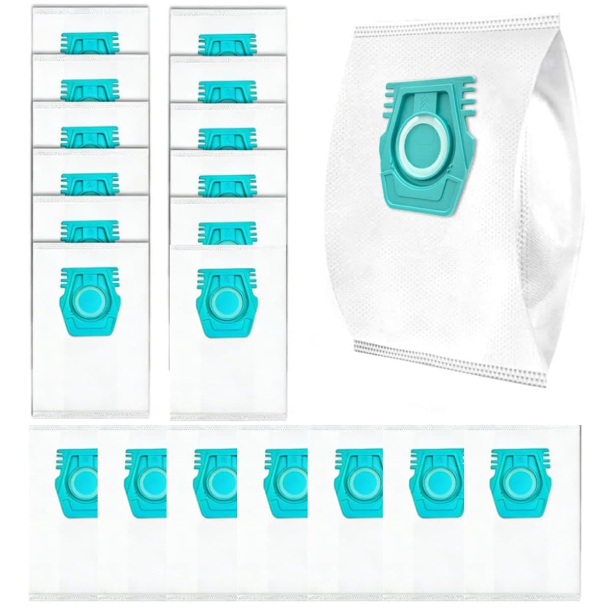 20 stuks stofzakken geschikt voor Miele Guard S1/L1/Junior/M1 serie stofzuigers — afbeelding 1
