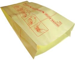 10x Nilfisk open papieren stofzuigerzakken voor series GA71, GS81 - nr. 814550 / 81585000