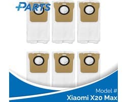 Xiaomi X20 Max Stofzakken (6 Stuks, Plus.Parts® alternatief voor BHR6560GL)