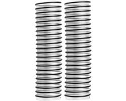 Stofzuiger slang - Reparatieslang Onderdeel - Vloeren Schoonmaken - Perfecte Pasvorm - 12 cm Lengte - Grijs