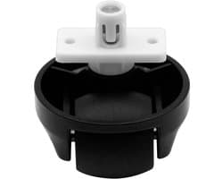 Dailygoods - Dailygoody - Voorwiel Roborock S8 - Stille Band - Universeel - Compatibel met meerdere modellen - Roborock Stofzuiger - Vervangingsonderdeel - 8,4 x 5