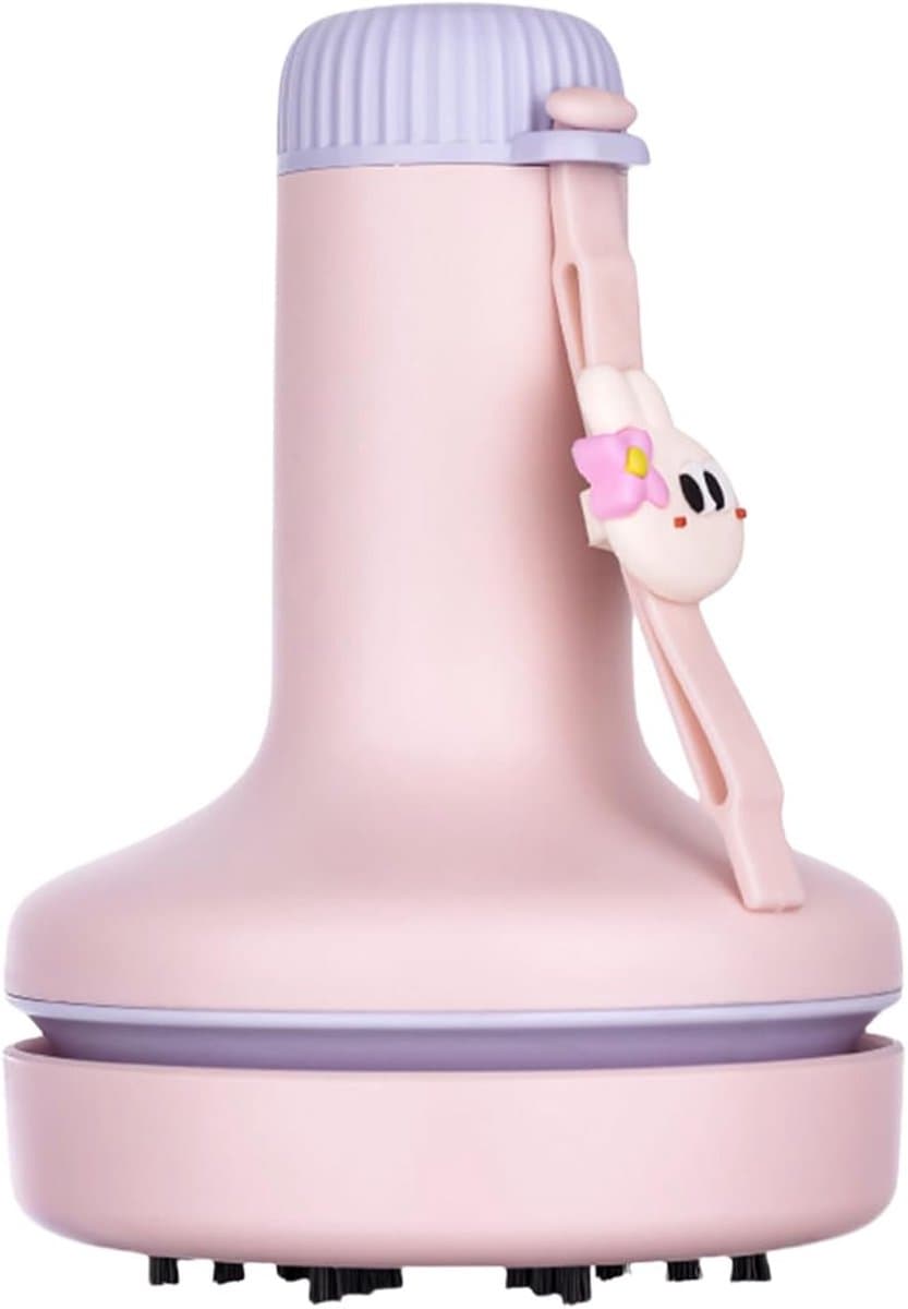 Bureau Stofzuiger - Mini Stofzuiger - Snelle Reiniging - Adaptieve Zuigkracht - Compact Formaat - Roze — afbeelding 1