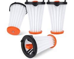 4x Filter set geschikt voor AEG ErgoRapido en Rapido 9001671537, 9001671529, Alternatief voor AEF144 vervanging