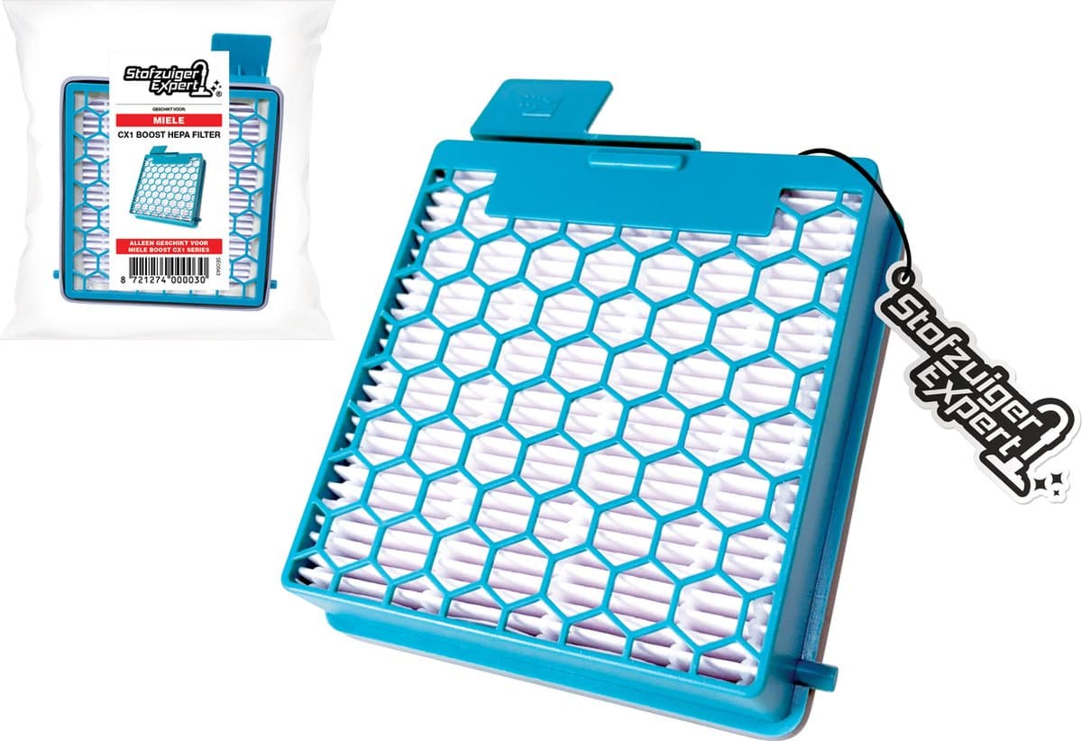Hepa H12 Active Filter geschikt voor Miele CX1 BOOST series CX1 Boost Animal, CX1 Boost Powerline, CX1 Boost Can & Dog, CX1 Boost Active, CX1 Boost Parquet - A-Kwaliteit alternatief — afbeelding 1