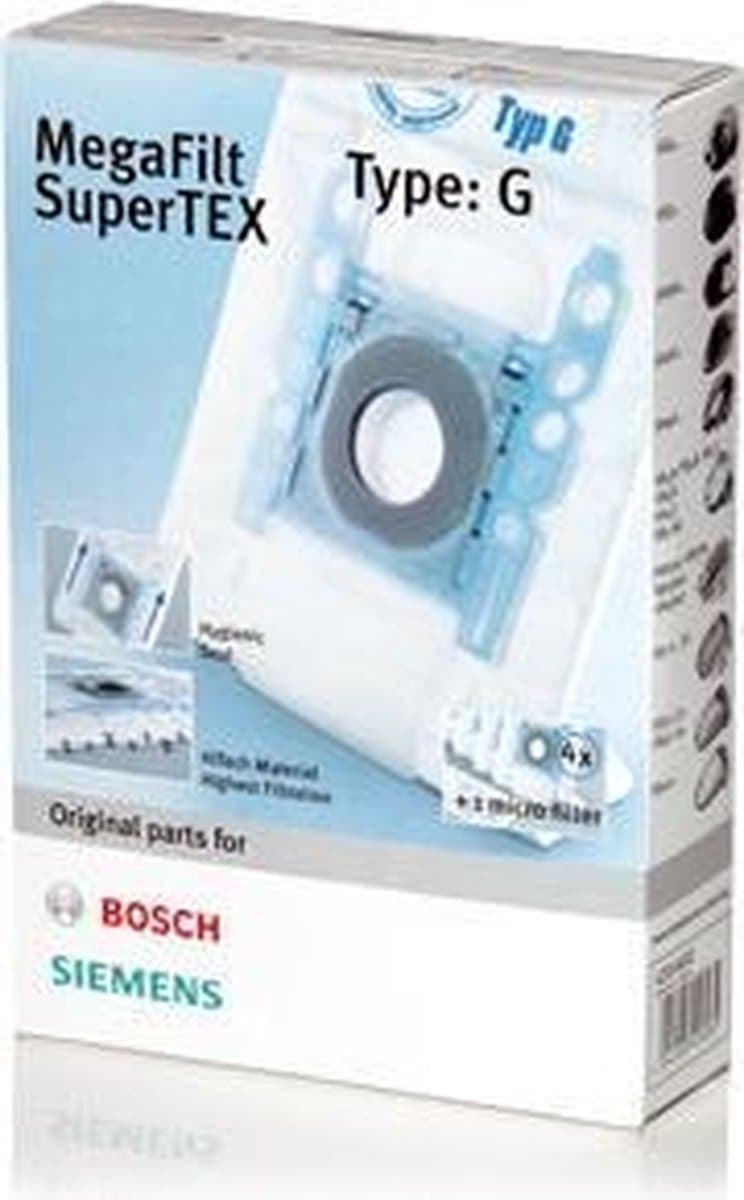 Bosch BBZ41FG / Siemens VZ41AFG Stofzuigerzakken Type G - 4 stuks — afbeelding 1