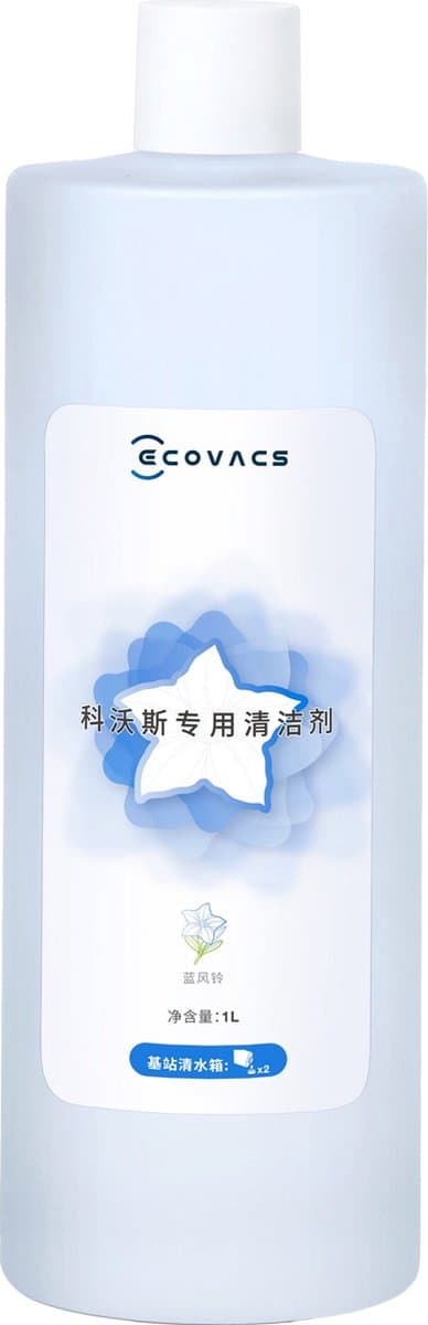 ECOVACS - Schoonmaakmiddel - Geschikt voor alle ECOVACS robotstofzuigers - Series actief dweilsysteem - 1L - D-SO01-0019 — afbeelding 1