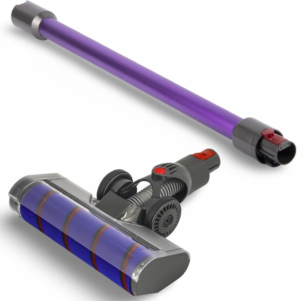 DEGG® - Mondstuk + Telescoopbuis (paars) - Geschikt voor Dyson V7, V8, V10, V11 en V15 - Premium Kwaliteit — afbeelding 1