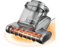 UWANT M700 Matrasstofzuiger Anti-Mijt - 18kPa Zuigkracht - Verhitting tot 65°C - 3D Hete Luchtstroom - UV-Sterilisatie - voor Matrassen en Beddengoed