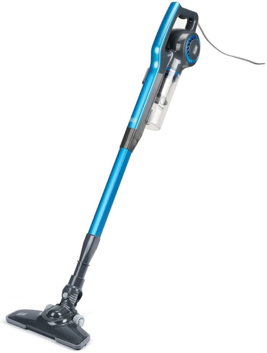 Black+Decker BXVMS600E - Steelstofzuiger met draad - 600W - 3-in-1 - 6m snoer - Blauw — afbeelding 1