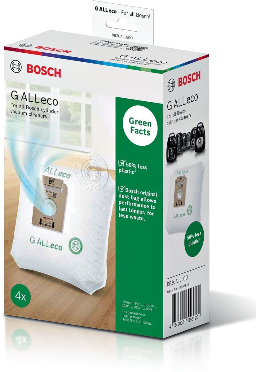 Stofzuigerzak Type G ALL ECO 4 stuks — afbeelding 1