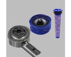 Achterste motorkap + achterste HEPA-filter + filterset geschikt Geschikt voor Dyson V6 DC58 DC59 DC61 DC62 DC74 stofzuiger vervangende onderdelen