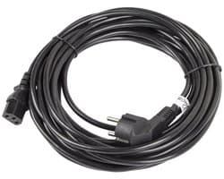 GO SOLID! ® Voedingskabel geschikt voor Nilfisk VP300, Saltix 10, VP600, LSU 275, LSU 375, Viper stofzuiger - 10m kabel