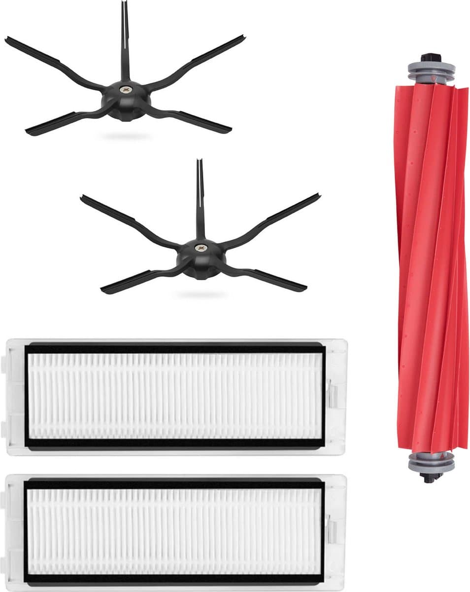 Onderhoudspakket (Zwart) - Compatible met Roborock Q Revo / P10 — afbeelding 1