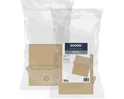 SQOON® Stofzuigerzakken Geschikt voor Kärcher A2000 Series & WD2 Series (o.a. A2004) – Papier – 10 Stuks