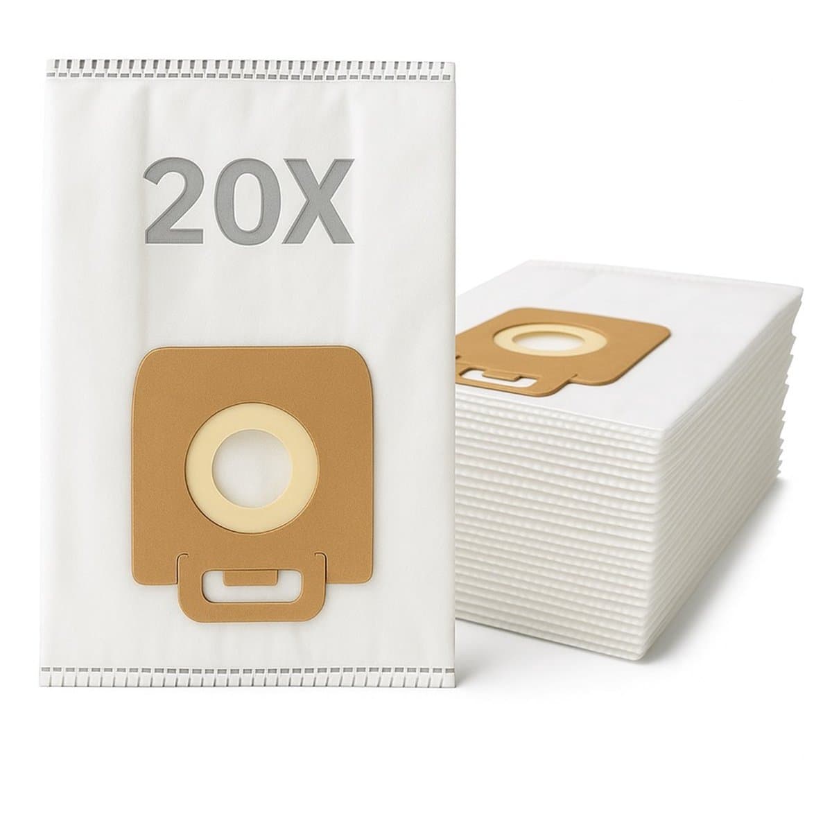 DEGG® 20x stofzuigerzakken - Geschikt voor Nilfisk select, elite en power series - Premium kwaliteit - Voordeelverpakking - 20 STUK(S) — afbeelding 1