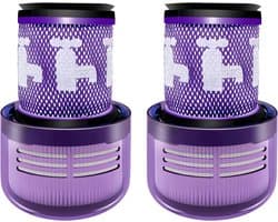 2x High Quality Washable Exhaust - Motor HEPA Filter compatible with Dyson V12 Detect Slim/Absolute 971517-01 - ShopVlot