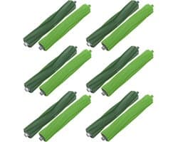 Set van 6 Rubber Borstels voor Robotstofzuigers
