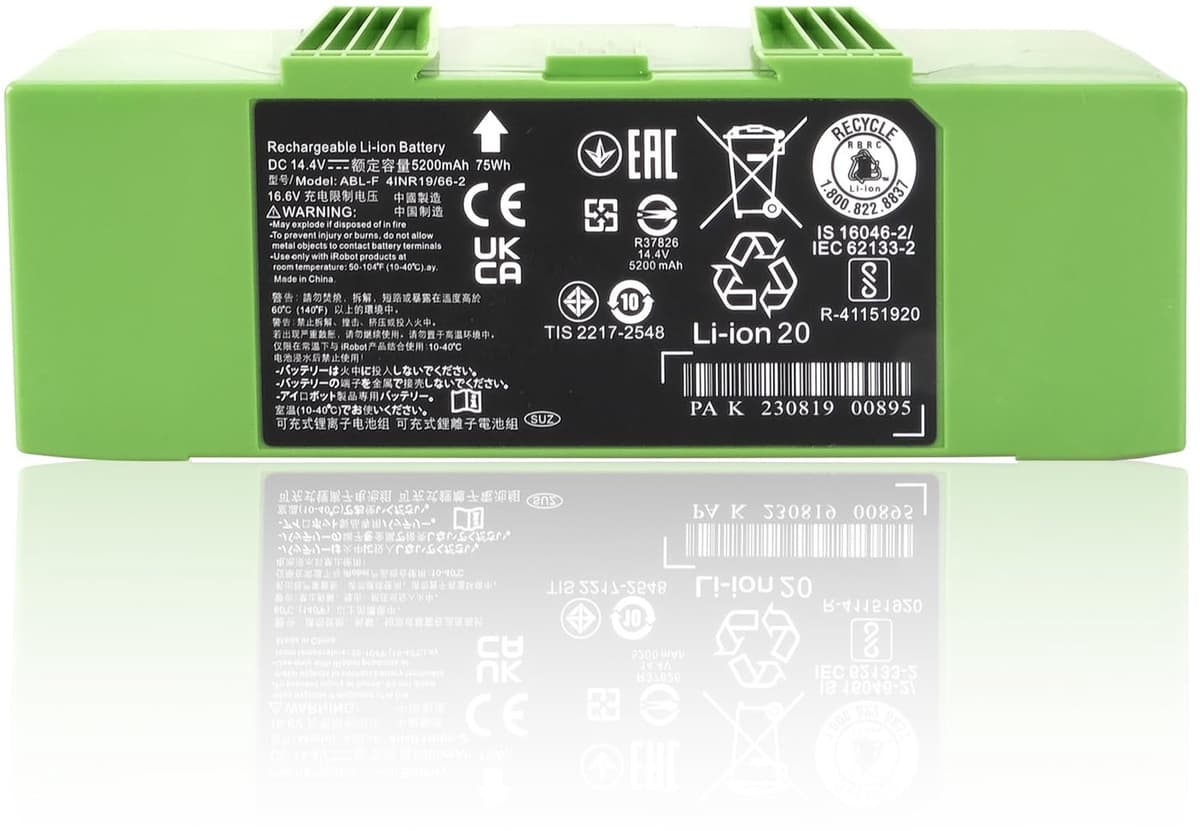 Stofzuigeraccu - 14,4V - 4460mAh - Li-ion — afbeelding 1