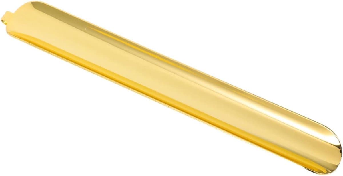 Kruimel Veegmachine - Brood Schraper - Tafel Reinigen - Met Kledingclip - 15.5 cm - Goud — afbeelding 1