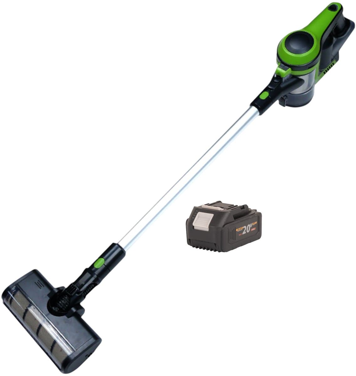 Procraft VP30 accustokstofzuiger 20 V 0,8 l borstelloos + 1x accu 4,0 Ah - zonder oplader — afbeelding 1