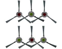 Geschikt voor accesoires van de Ecovacs U2 robotstofzuiger, geschikt voor DGN22/U2 Pro, zijborstel - 3 paar