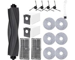 Accessoireset Geschikt voor robotstofzuiger — Dreame compatibel met X40 Ultra Complete / X40 Pro / S30 Pro Ultra, complete reinigingsset