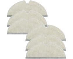 PromoHome 6x Microvezel Dweilpads Geschikt voor Roborock Q5 Pro,Q5 Pro+,Q8 Max, Q8 Max+,S5,S5 Max,S6,S6 Pure,S6 MaxV,Q7,Q7 Max