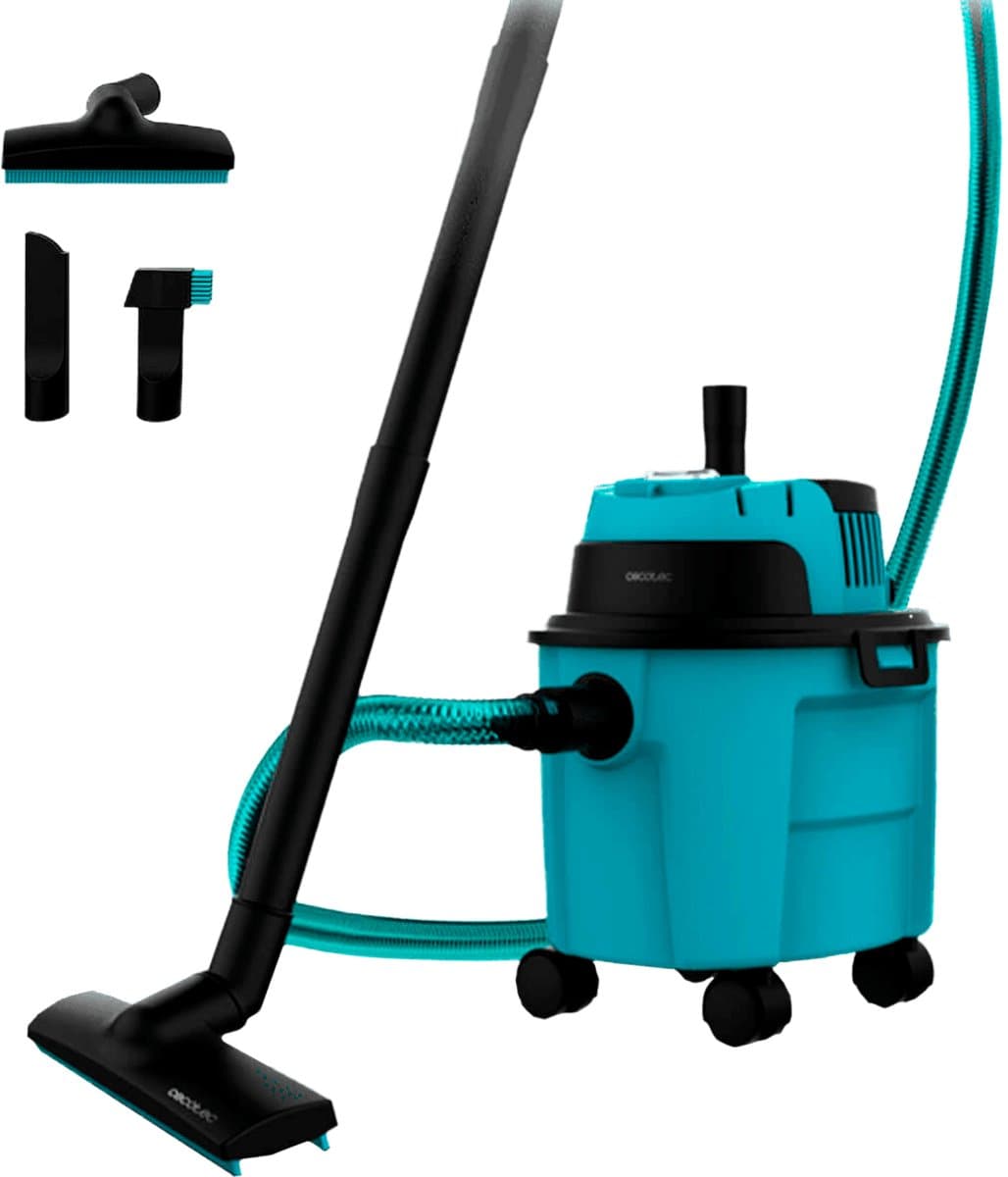 Nat- en droogzuiger Cecotec Conga Rockstar Wet & Dry Compact Garden Blauw 1000 W — afbeelding 1