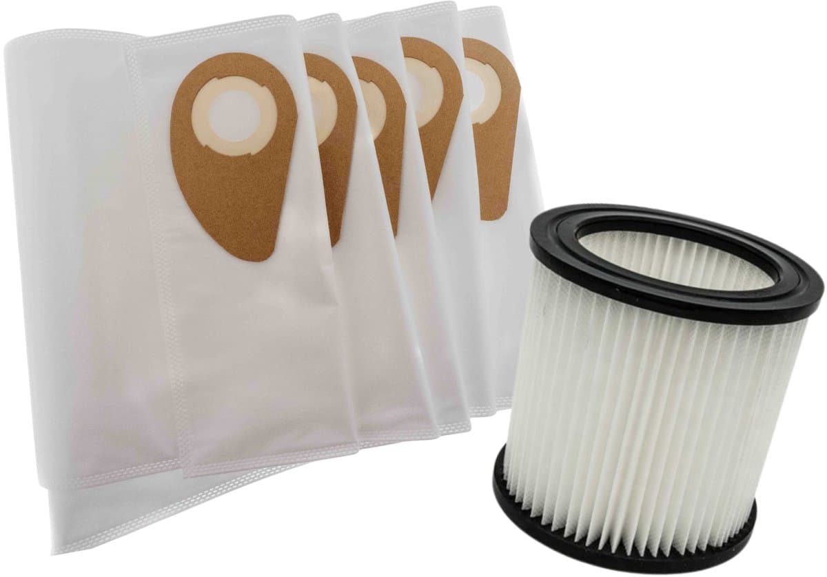 Kleanburg® - Geschikt voor Nilfisk Buddy II - 5 Stofzuigerzakken - 1 Filter - Onderhoudsset — afbeelding 1
