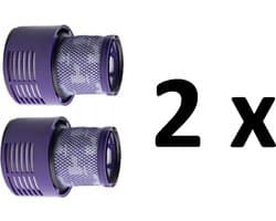 2 x Wasbaar filter vervanging voor de Dyson V10 Cyclone, Dyson V10 Absolute, Dyson V10 Animal stofzuiger. Vervanging voor filter 969082-01