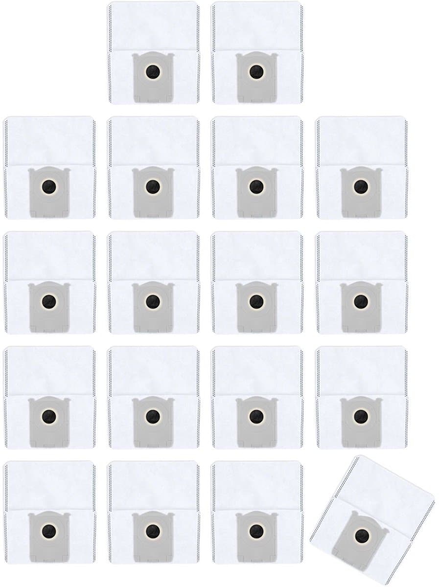 Ecovacs Deebot X8, X9, T30C, T50 en T80 Stofzakken (18 Stuks, Plus.Parts® alternatief voor DDB030041) — afbeelding 1
