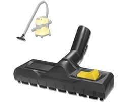 Bodenzuigmond compatibel met,,, – 35mm stofzuiger bodemzuigmond vervanging, droogzuigmond en natzuigmond accessoire met voetschakelaar en zijwieltjes voor harde vloeren en