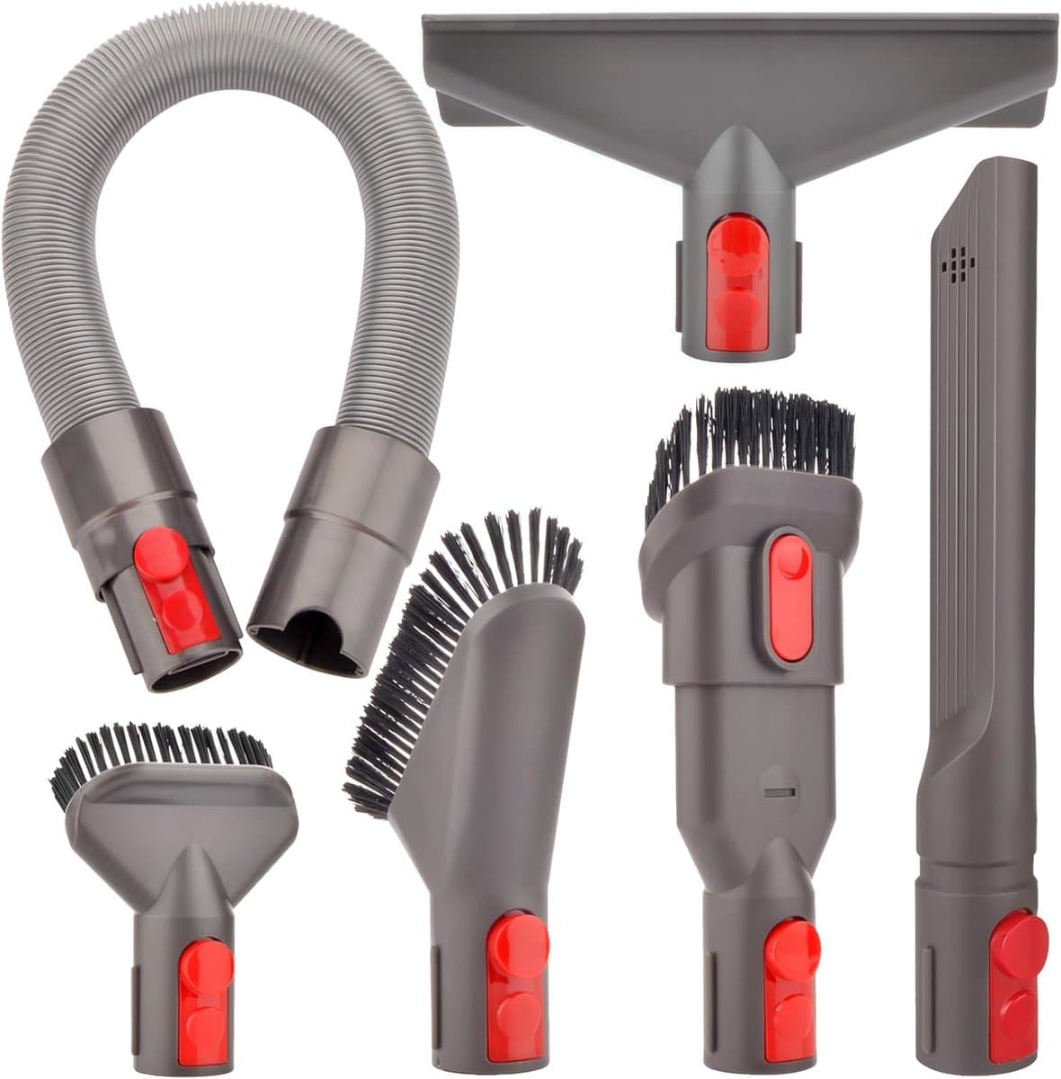 Opzetstukken Geschikt voor Dyson V15 V15s V9 V8 V11 V12 V10 V7 Gen5 Draadloze Stofzuiger - Geschikt voor Detect / Absolute / Outsize / Slim - Vervangende Borstel Onderdelen - Luxe Kwaliteit - Universele Accessoires — afbeelding 1