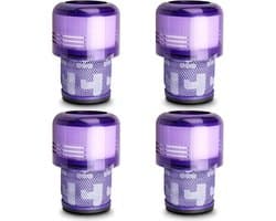 4-pack Geschikt voor V11 stofzuigerfiltervervangingen Geschikt voor Dyson V11 Animal, V11 Torque Drive, V11 Complete, V11 Extra, V15 Detect, V15s Detect, Geschikt voor Submariner stofzuigers, met onderdeel 970013-02