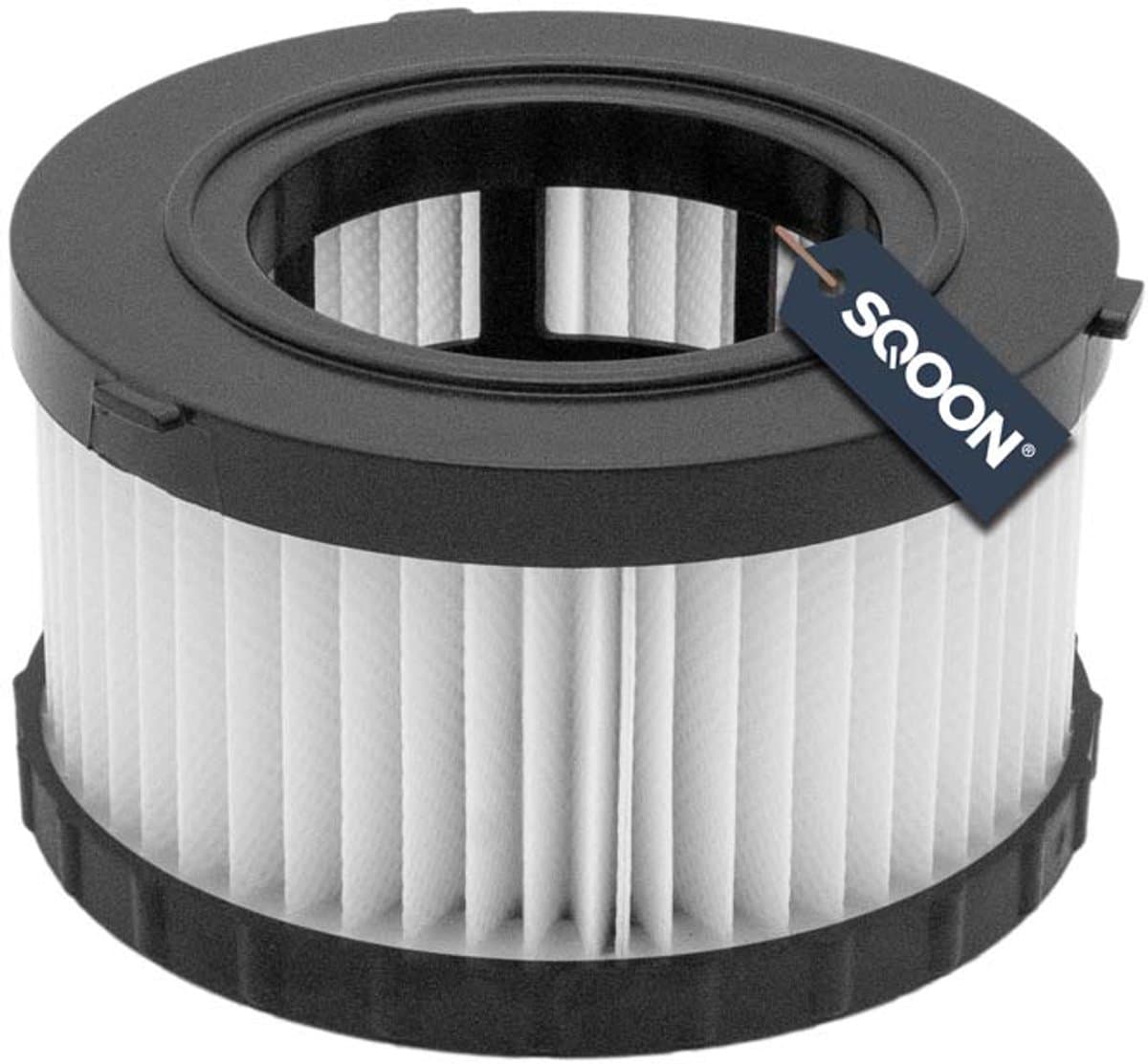 SQOON® Cilinderfilter Geschikt voor DeWalt DC515 nat- en droogzuiger – Vervangt DC5151H — afbeelding 1